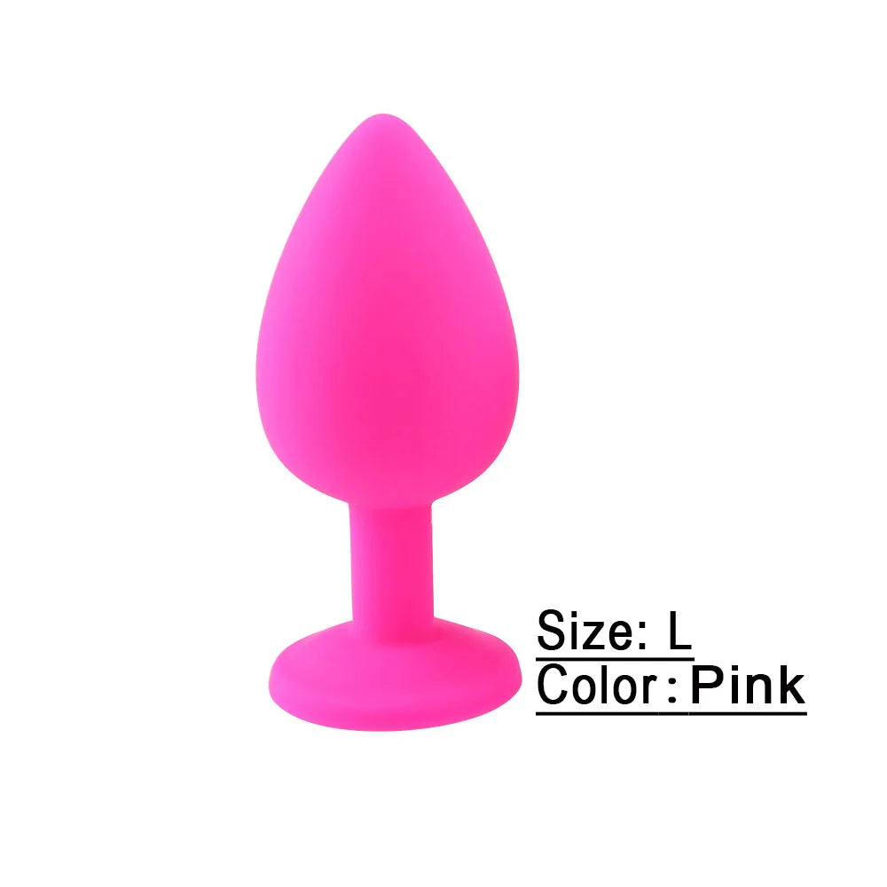 Soft Silicone Anal Butt Plug