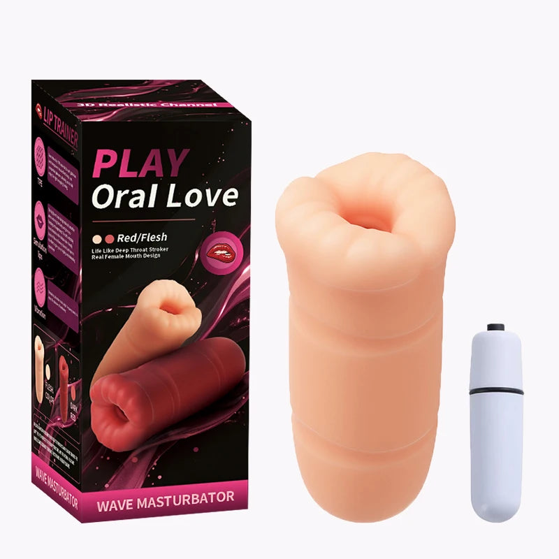 Vibrating Blowjob Pocket Pussy