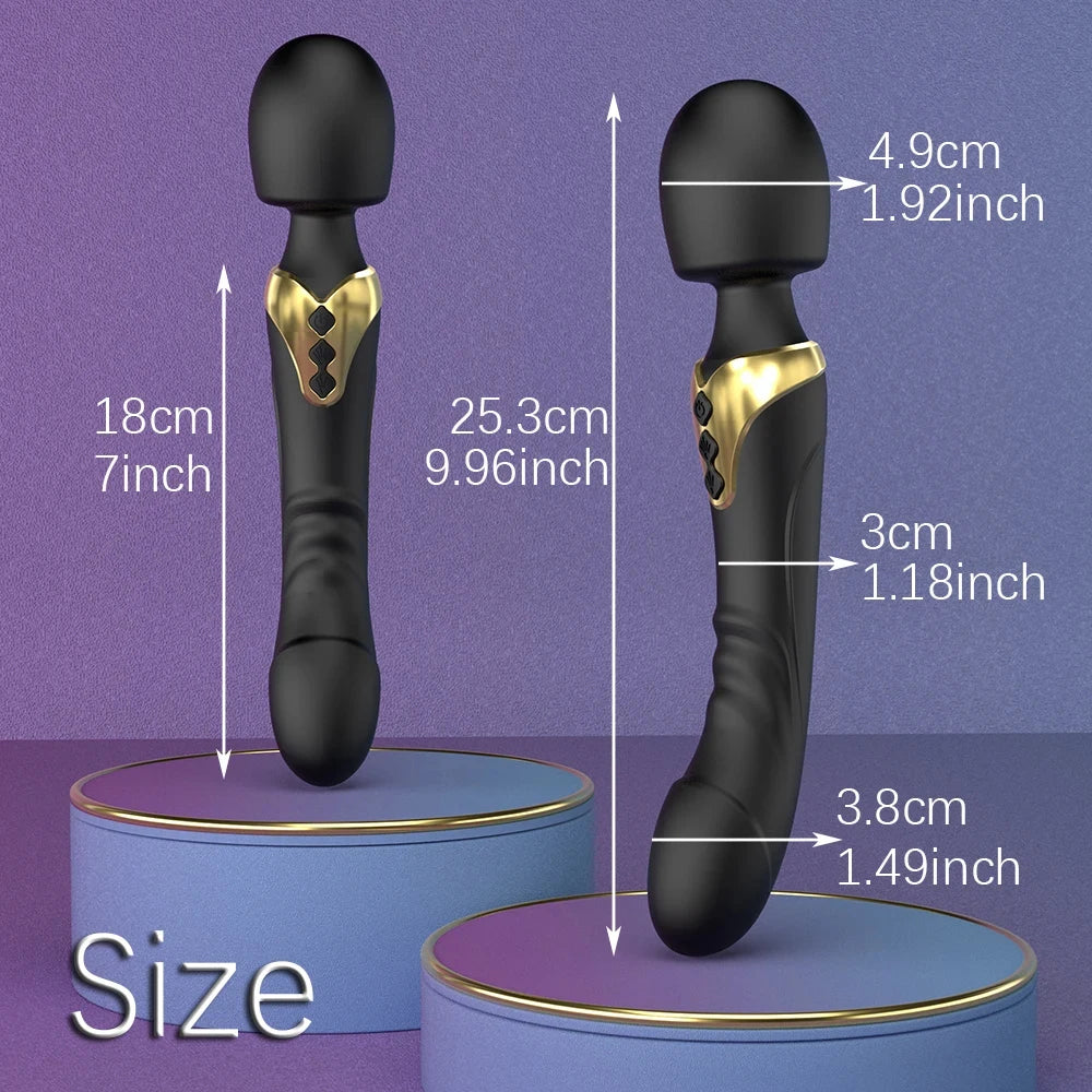 AV Magic Wand Vibrator with 10 Modes