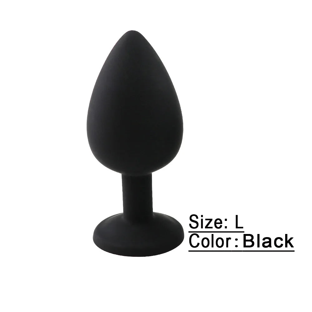 Soft Silicone Anal Butt Plug