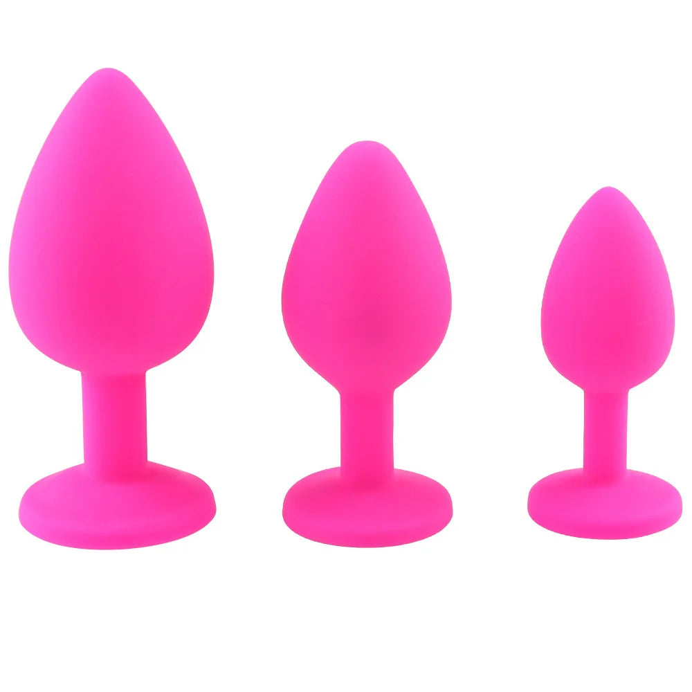 Soft Silicone Anal Butt Plug