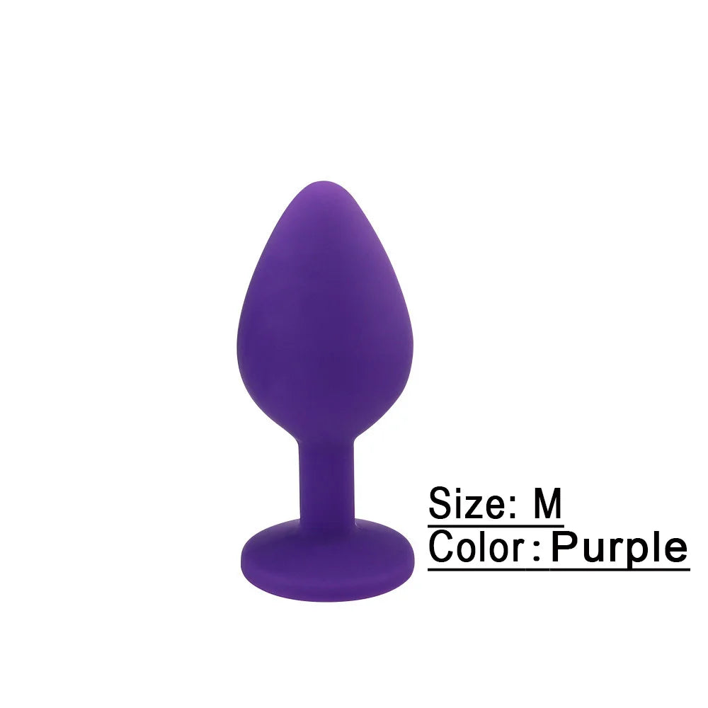 Soft Silicone Anal Butt Plug