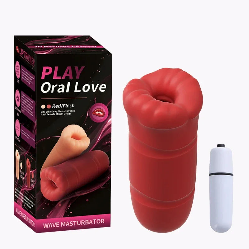 Vibrating Blowjob Pocket Pussy