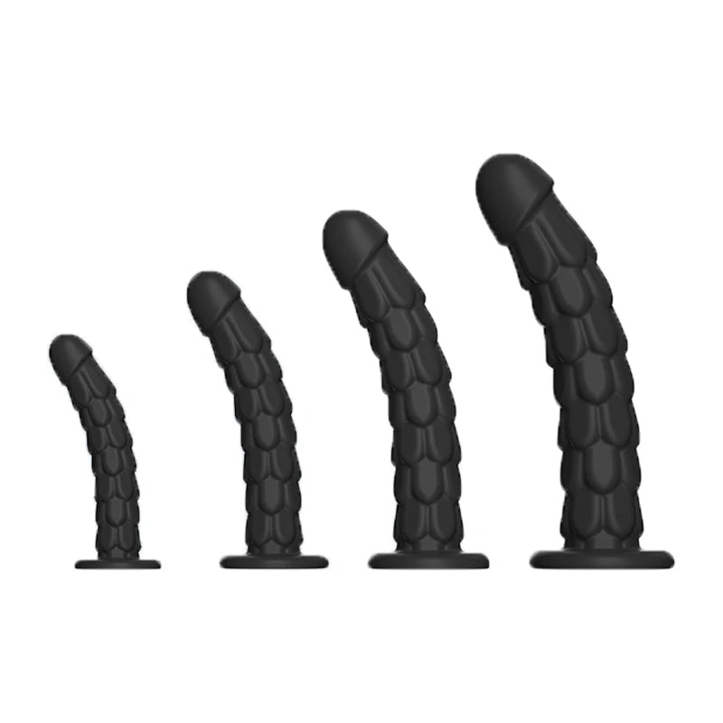 Dragon Scale Dildo with Suction Cup