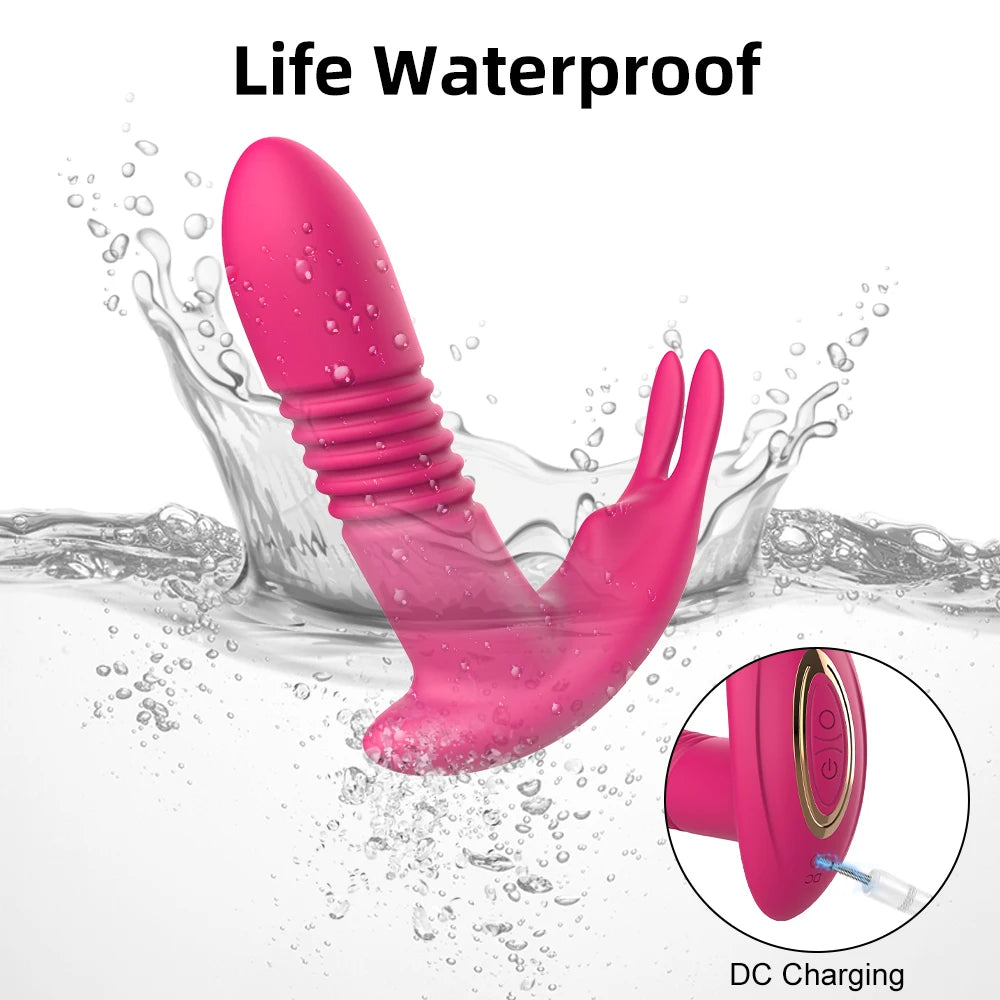 App-Controlled Rotating & Thrusting G-Spot Vibrator