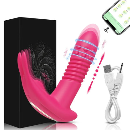 App-Controlled Rotating & Thrusting G-Spot Vibrator