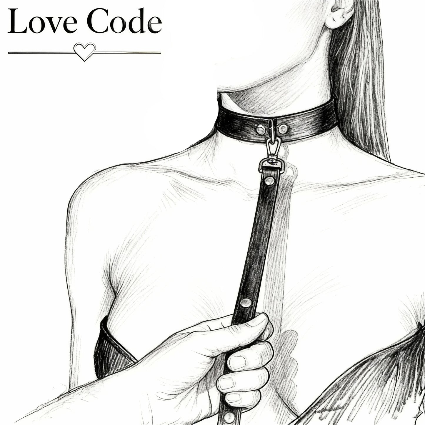 BDSM Collar with Leash