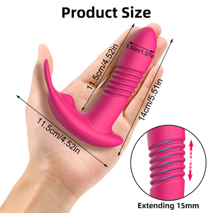 App-Controlled Rotating & Thrusting G-Spot Vibrator