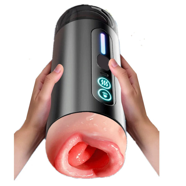 Automatic Sucking Masturbator Vibration Blowjob Pocket Pussy Machine