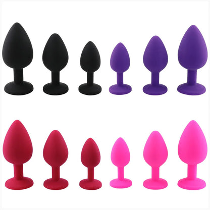 Soft Silicone Anal Butt Plug