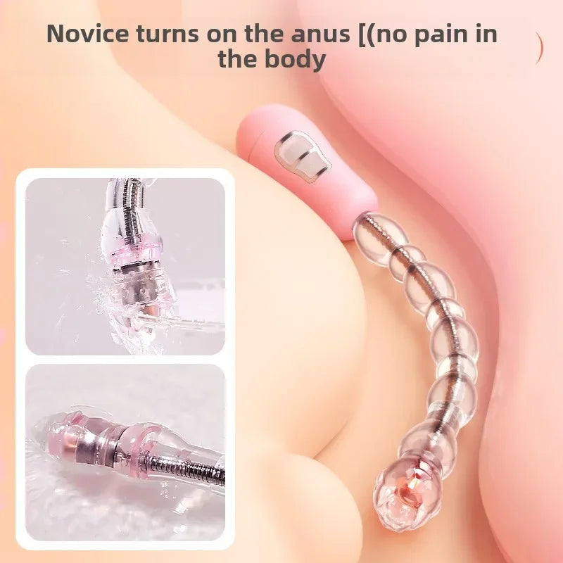 Anal Bead Vibrator Plug