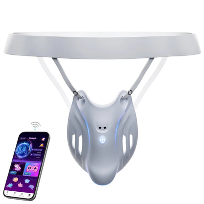 Wearable Penis Training Vibrator with App Control & 9 Modes
