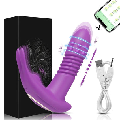 App-Controlled Rotating & Thrusting G-Spot Vibrator