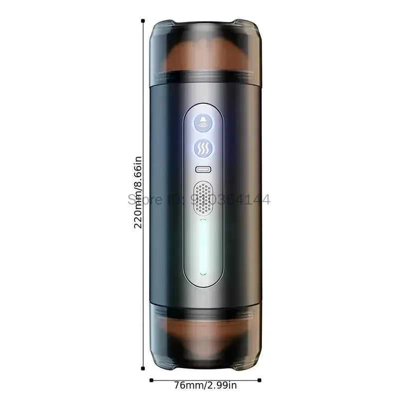 Automatic Sucking Masturbator Vibration Blowjob Pocket Pussy Machine