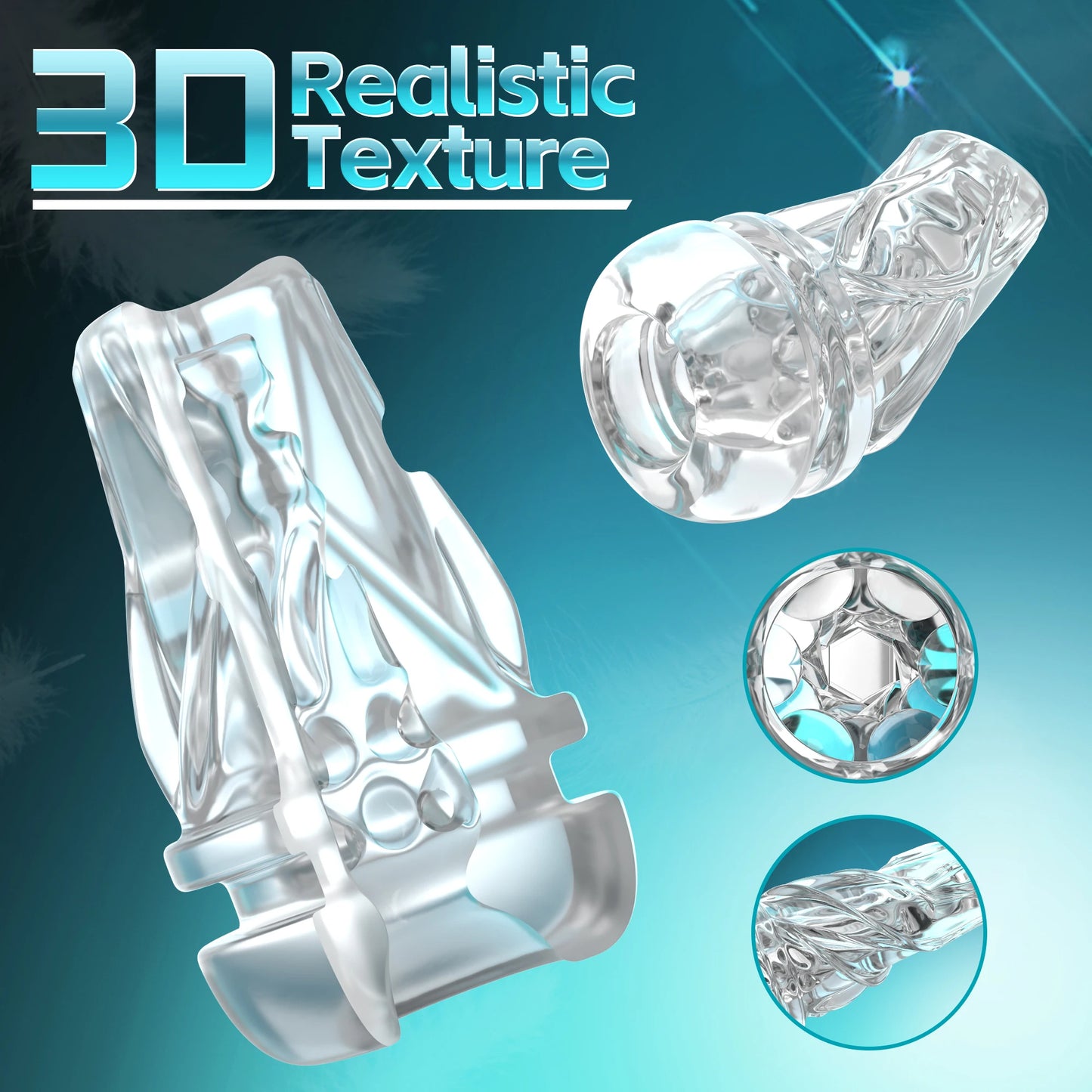 3-in-1 Automatic Male Masturbator with Suction & Vibration