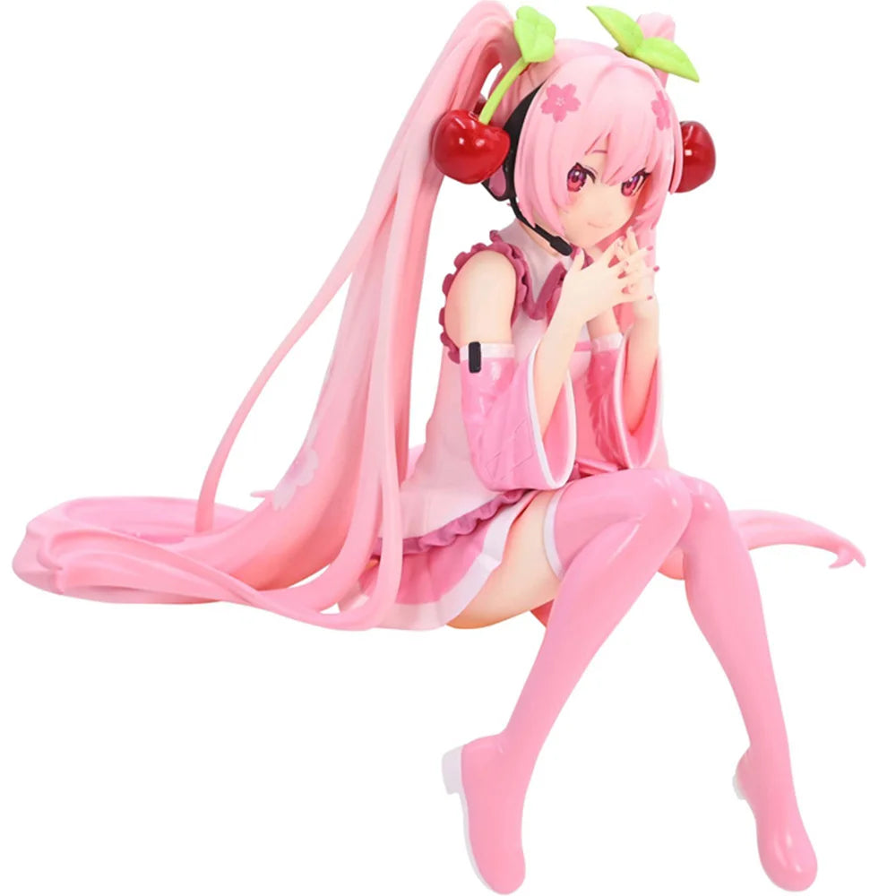 Hatsune Miku Cherry Blossom Pink Dress Figure