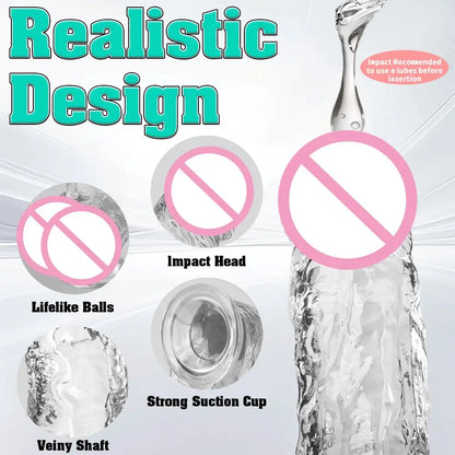 Realistic Soft Dildo
