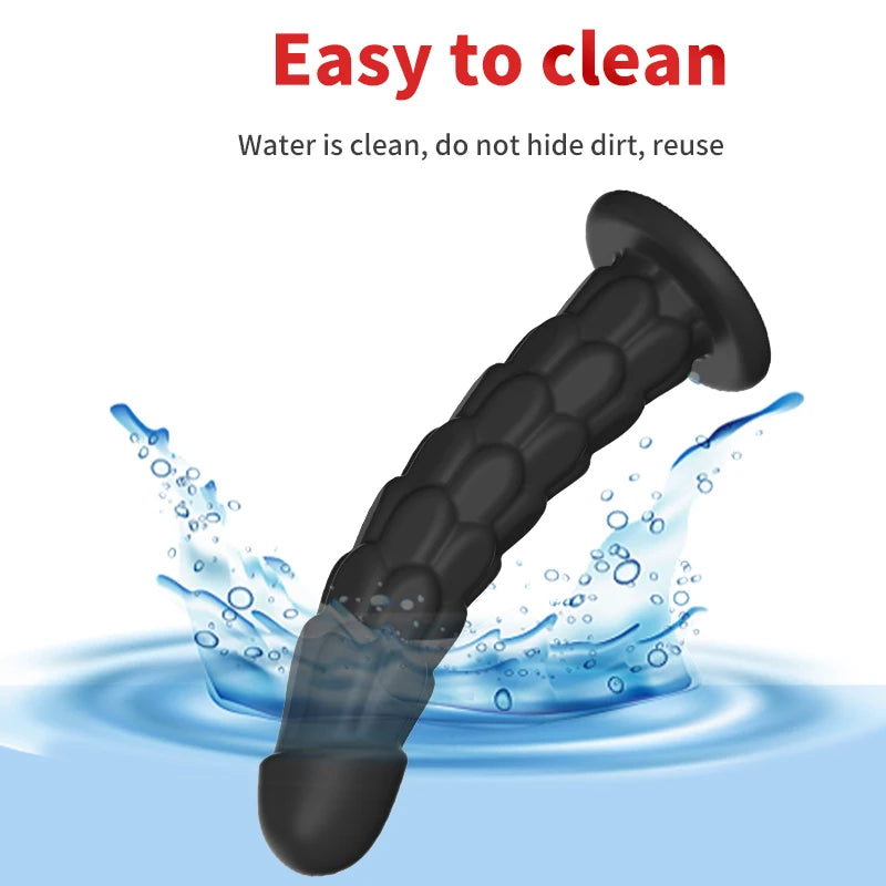 Dragon Scale Dildo with Suction Cup