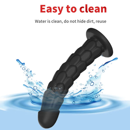 Dragon Scale Dildo with Suction Cup