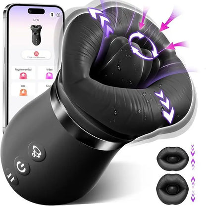 App-Controlled Tongue Rose Toy