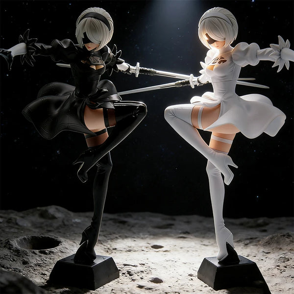No.2 Type B (2B) Anime Figure - Black & White Ver.