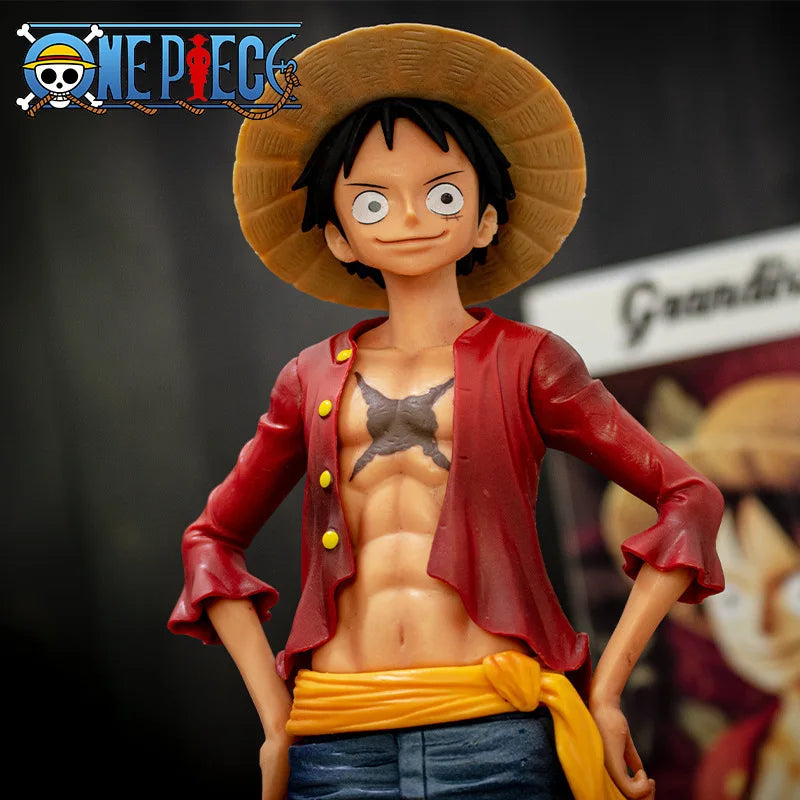 One Piece - Luffy Three-Face Changing Figure
