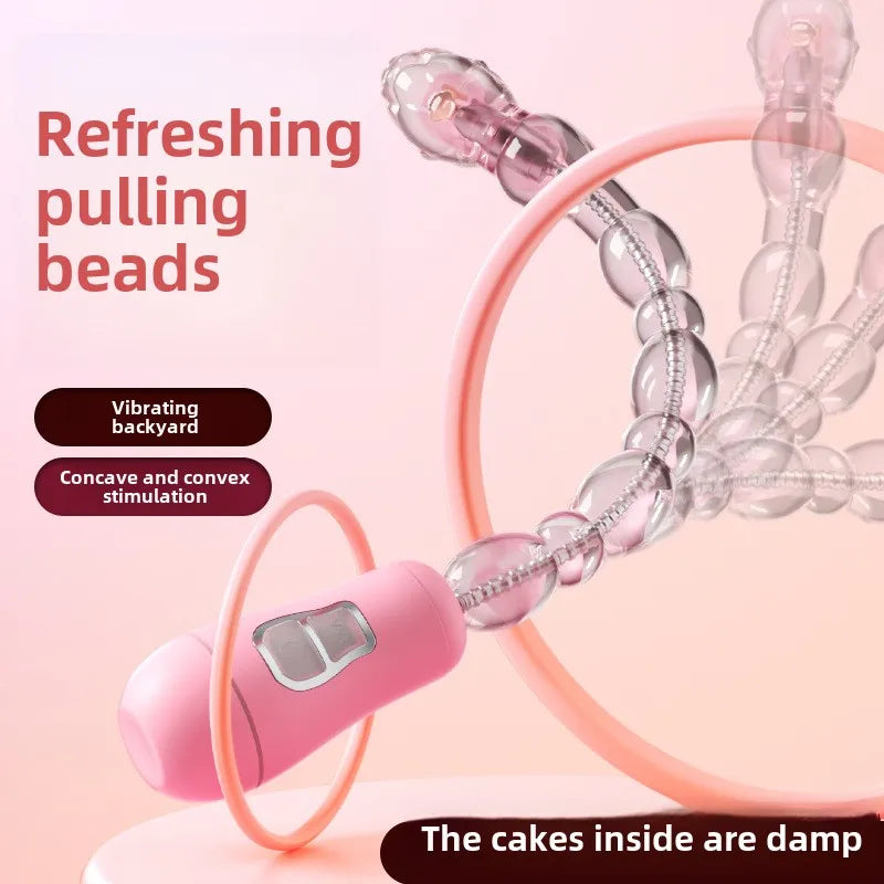 Anal Bead Vibrator Plug