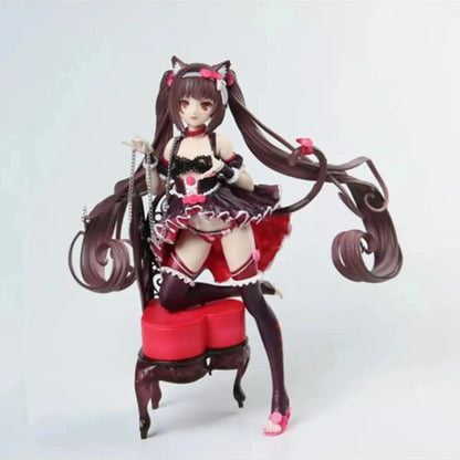 Nekopara - Vanilla & Chocola Chair Figure