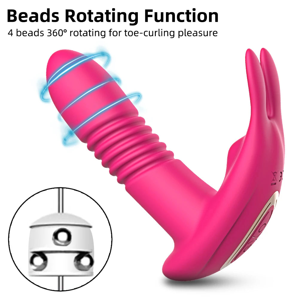App-Controlled Rotating & Thrusting G-Spot Vibrator