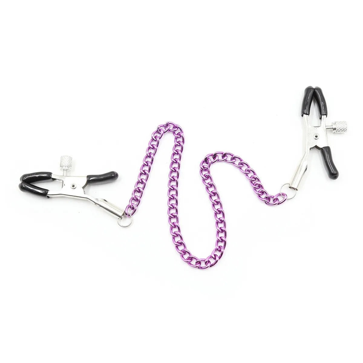 Metal Chain Nipple Clamps