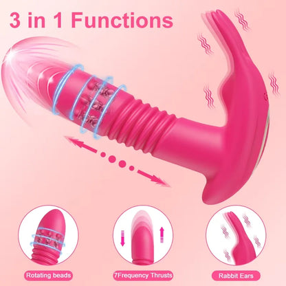 App-Controlled Rotating & Thrusting G-Spot Vibrator