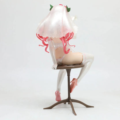 Pink Hair Bride Figure - Wedding Rose Veil Ver.