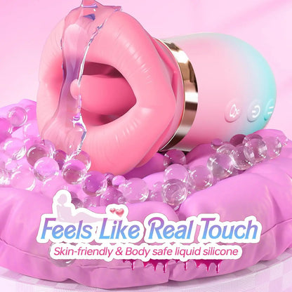 App-Controlled Tongue Rose Toy