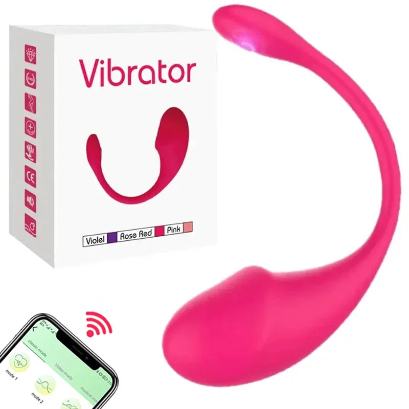 Remote / App-Controlled Vibrator Egg