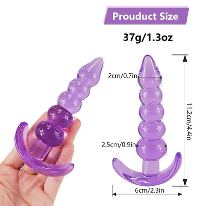Silicone Anal Beads Butt Plug