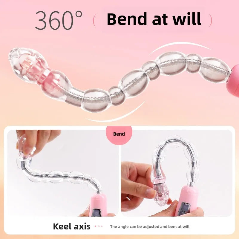 Anal Bead Vibrator Plug