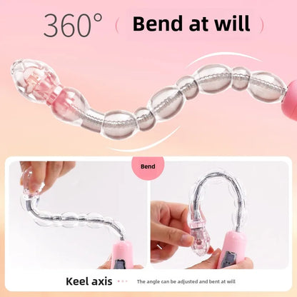 Anal Bead Vibrator Plug
