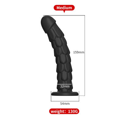 Dragon Scale Dildo with Suction Cup