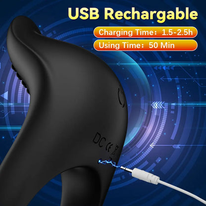 App-Controlled Vibrating Cock Ring