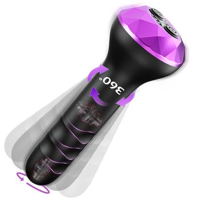 Dual-Motor Anal Vibrator & Butt Plug with 10 Modes