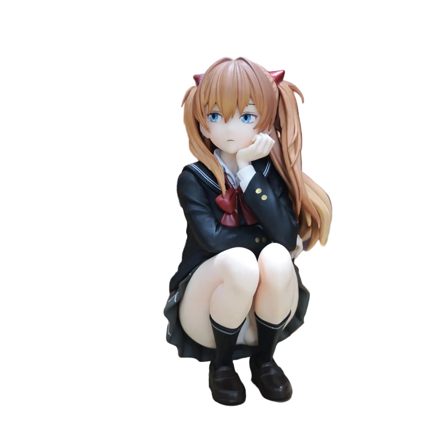 Asuka Langley Soryu School Uniform Figure - Neon Genesis Evangelion