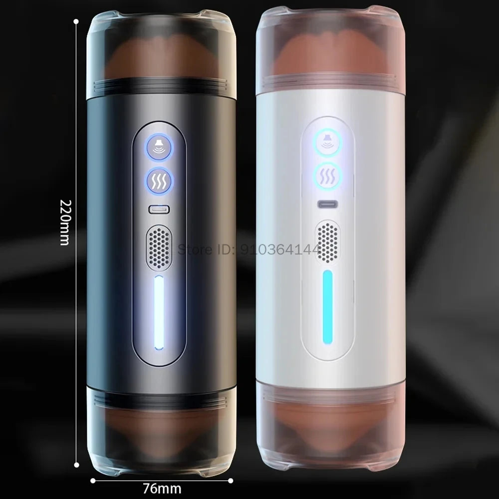 Automatic Sucking Masturbator Vibration Blowjob Pocket Pussy Machine