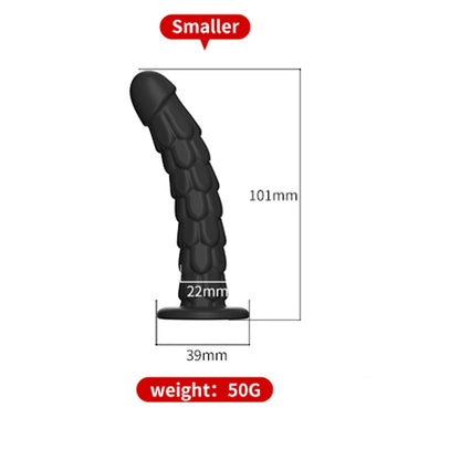 Dragon Scale Dildo with Suction Cup