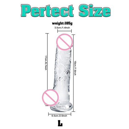 Realistic Soft Dildo