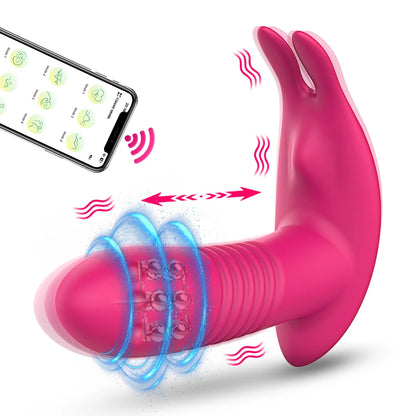 App-Controlled Rotating & Thrusting G-Spot Vibrator