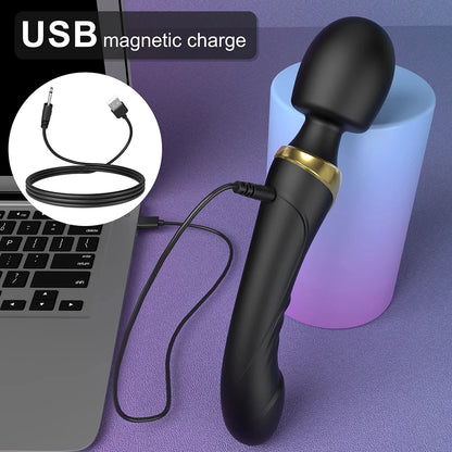 AV Magic Wand Vibrator with 10 Modes
