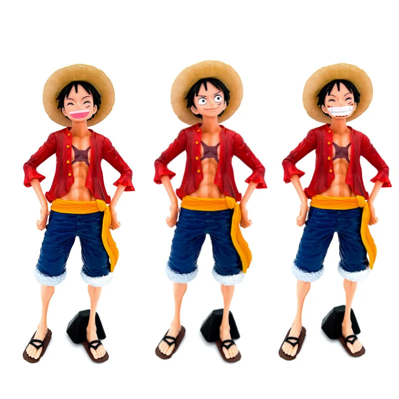 One Piece - Luffy Three-Face Changing Figure