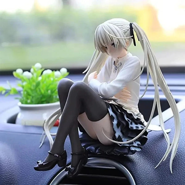 Kawaii Anime Girl & Rabbit Figure