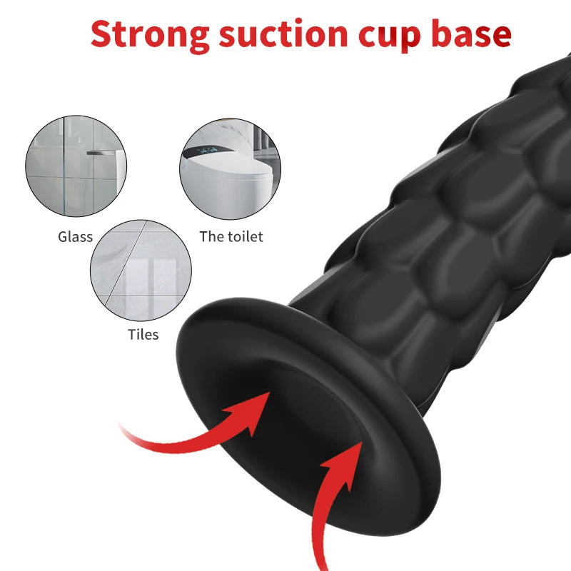 Dragon Scale Dildo with Suction Cup