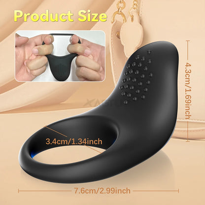 App-Controlled Vibrating Cock Ring